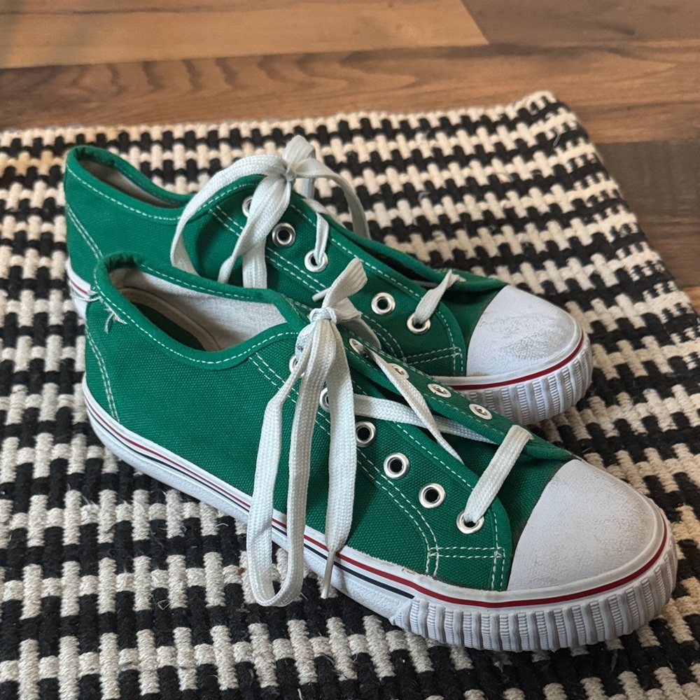 Converse Kids Emerald Canvas Sneakers